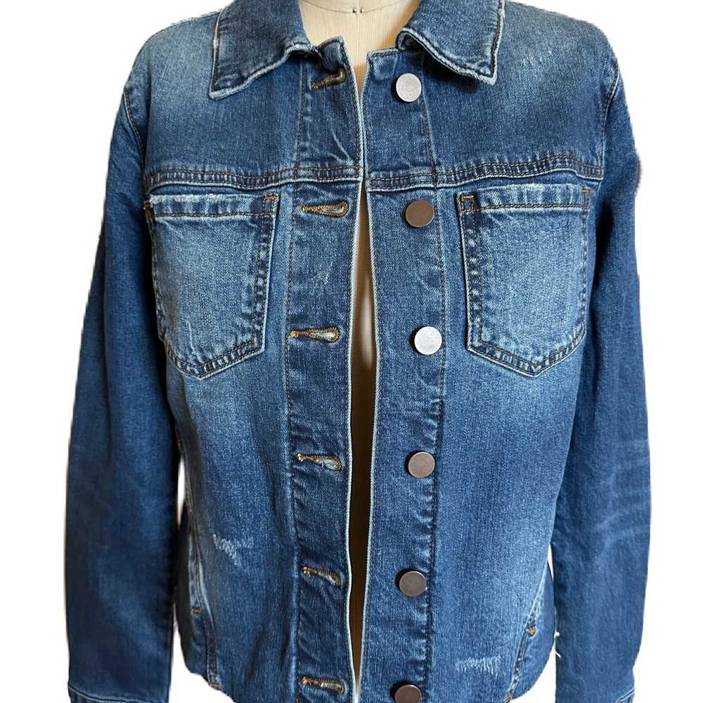 KUT FROM THE CLOTH Brene Denim Jacket. Size small
